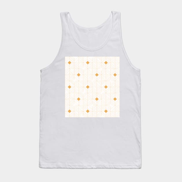 Diamonds Yellow Tank Top by sorbetedelimon